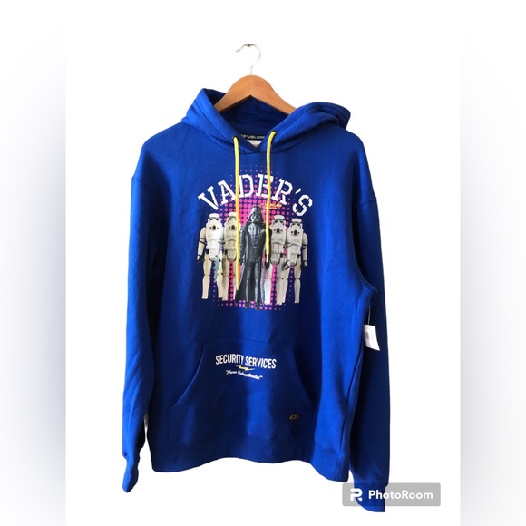 Disney Tops - - Star Wars 45 Hoodie Vader Disney Parks NWT
